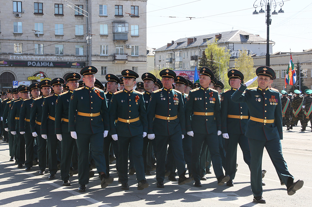 Семеновский полк парад победы